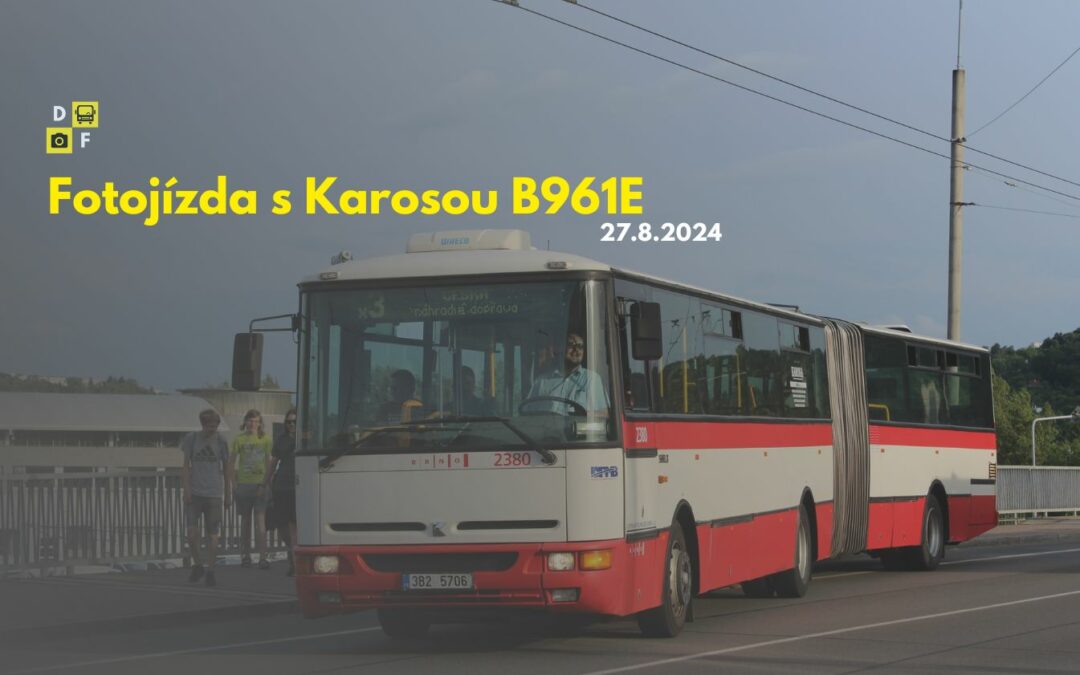 Fotojízda s Karosou B961E ev.č. 2380