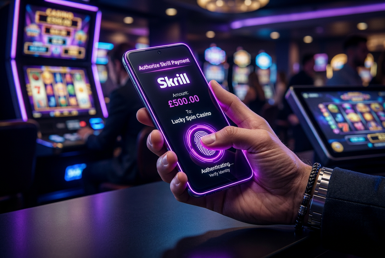 Moderní zabezpečení Skrill platby v mobilním kasinu